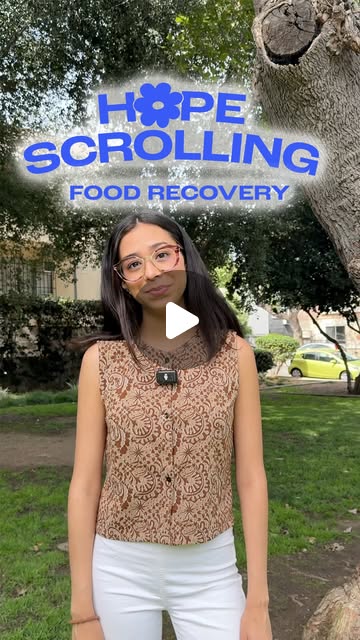 Crooked Ideas Hopescrolling video about Food Forward gleaning